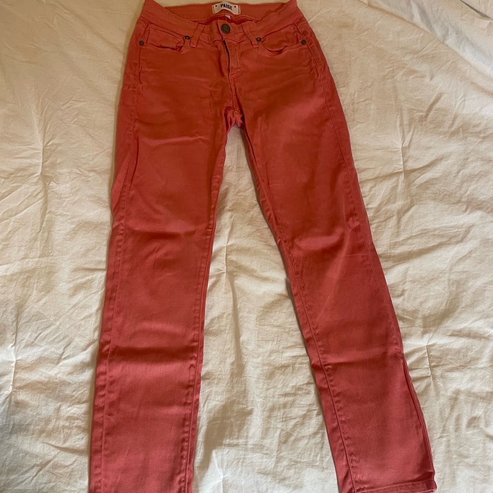 Women's Coral size 25 Paige Jeans